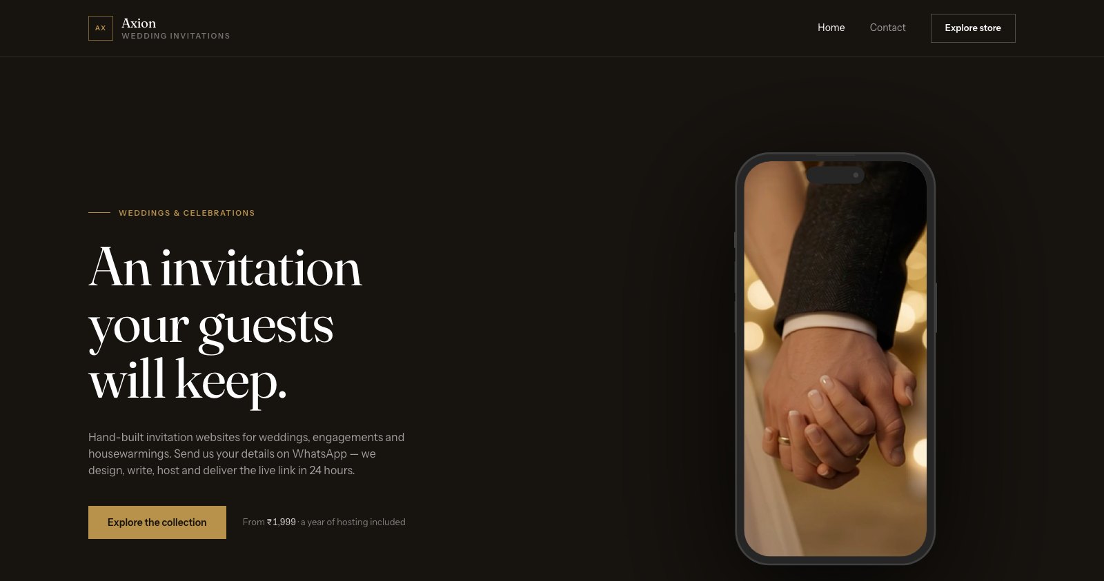 Axion — Digital Stationery